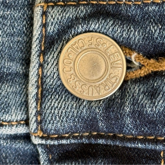 Levi’s Classic straight Medium wash Women's Jeans size 14 - Picture 4 of 9
